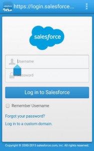 salesforce-android-sample-login